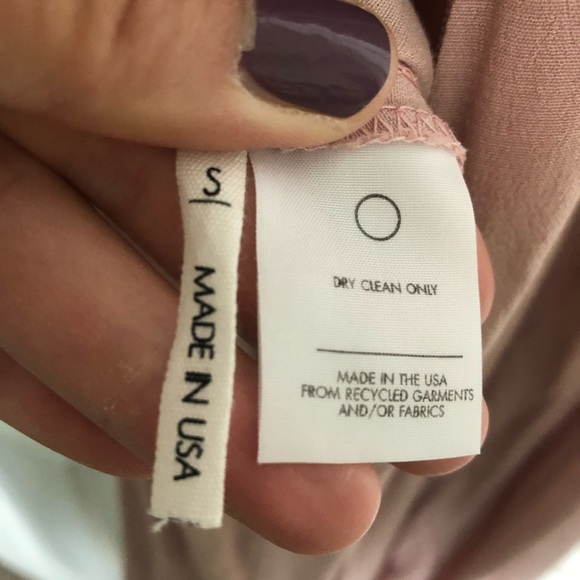 RARE blush pink midi Reformation dress - Picture 4 of 5